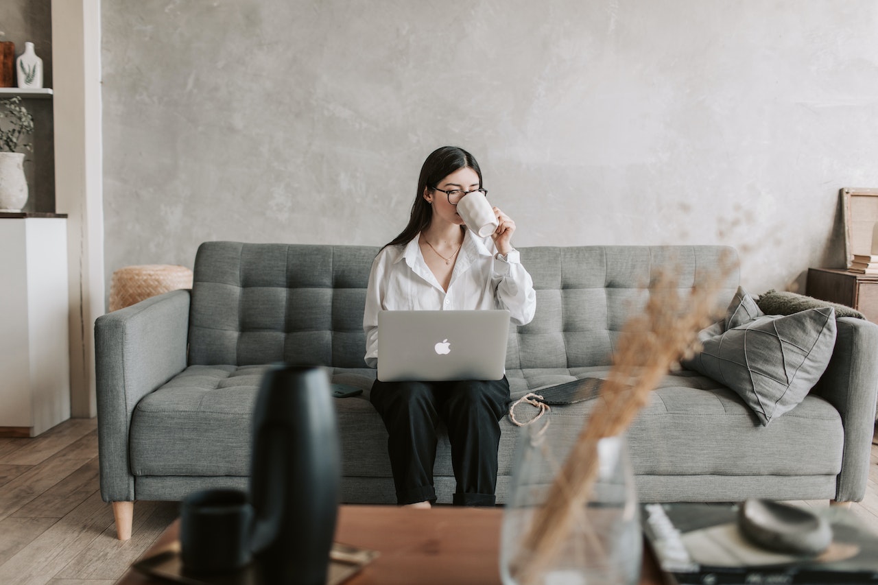 woman with writer's block