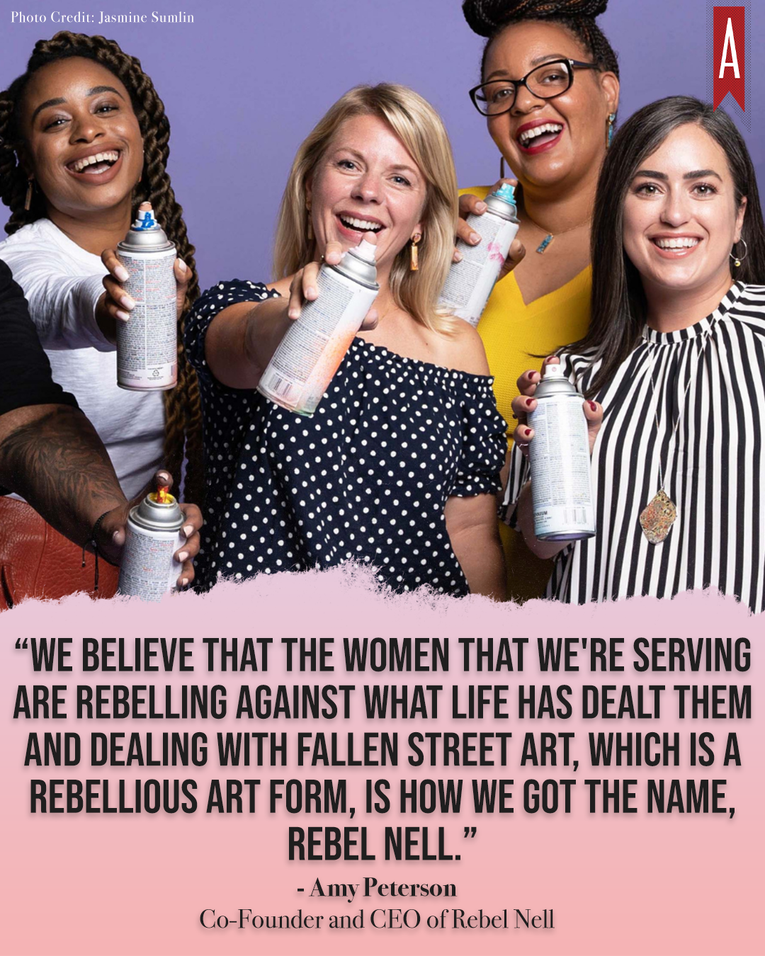 Amy Peterson founder Rebel Nell
