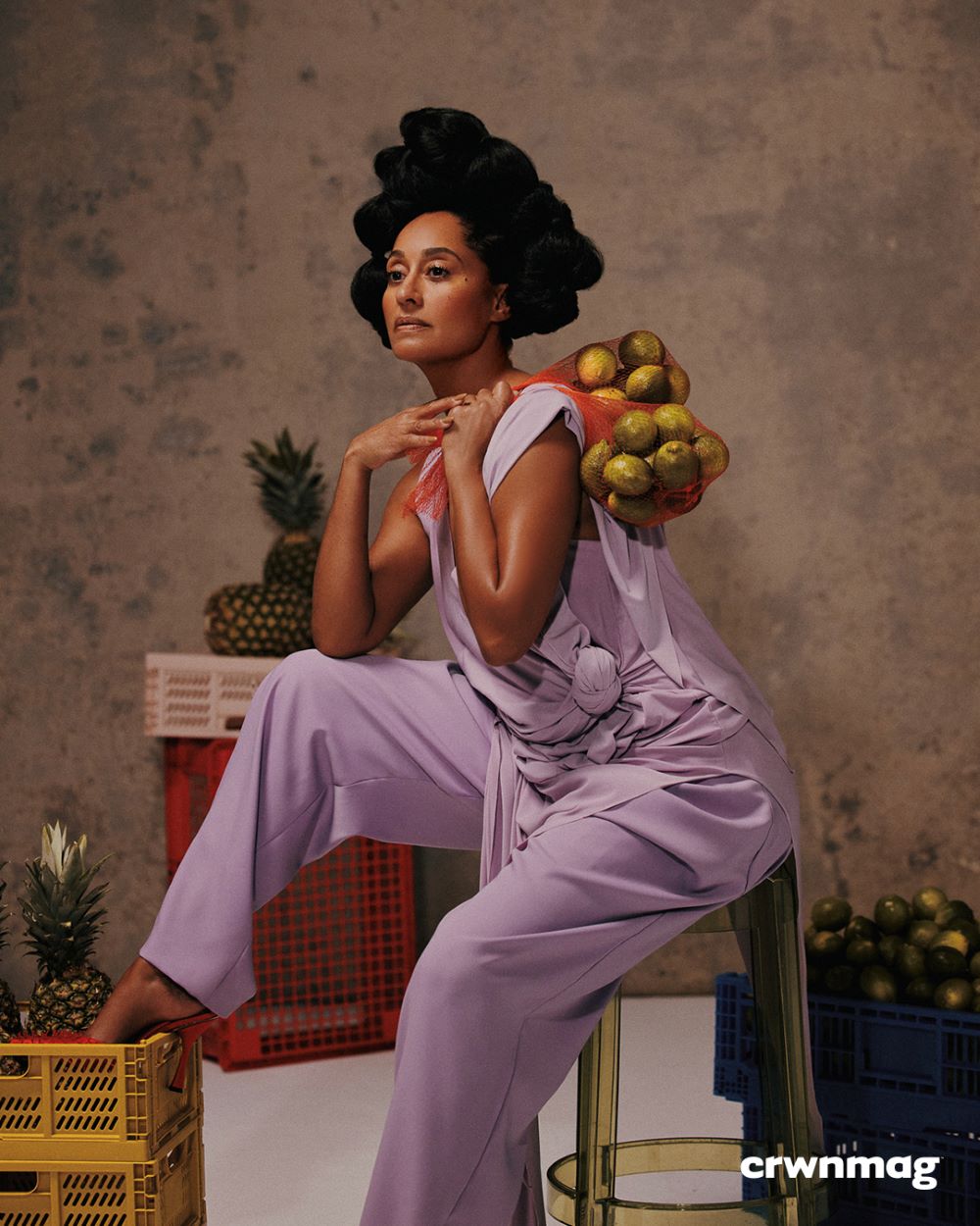 Tracee Ellis Ross for CRWN Magazine