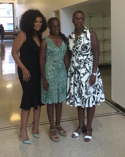 Beverly Bond (left), Chirlane McCray (center) and Avis Hinkson (right).