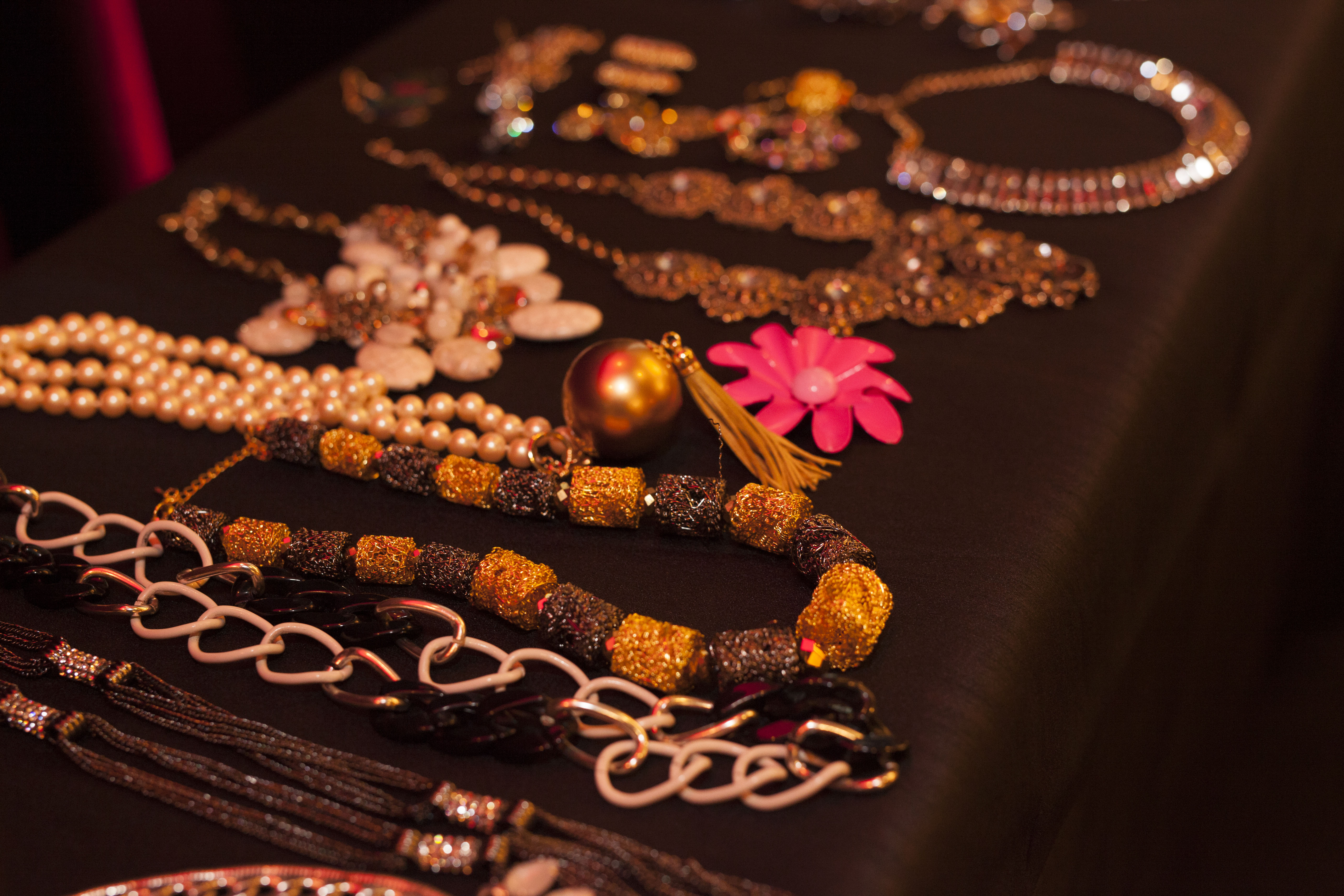 Mikki Taylor's accessories table