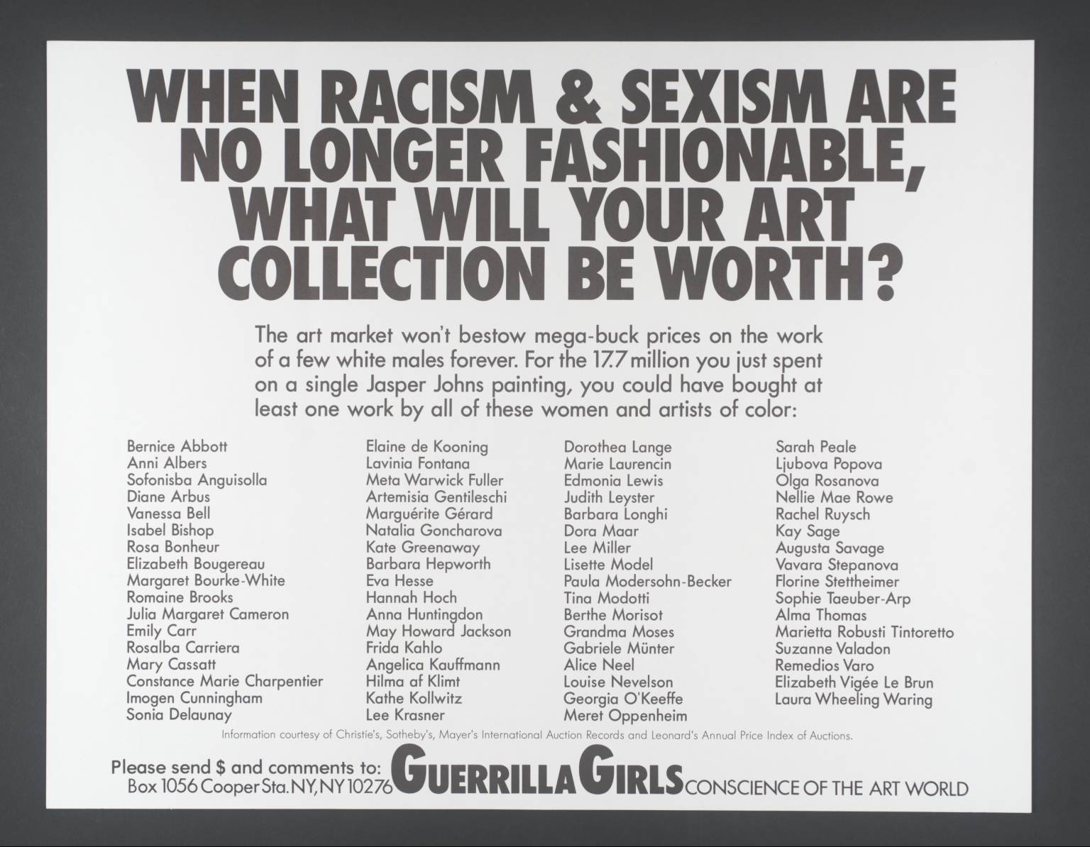 [no title] 1985-90 by Guerrilla Girls null