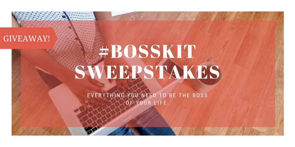  when you sign up to receive the 10 Boss Career Tips, you will also get a chance to win the Ultimate #BossKit Sweepstakes which includes:  $1,000 J. Crew Gift Card American Airlines 15K miles $100 Bank of America Cash Card GMAT Test Voucher ($250) Earrings by PORTMANTEAU Kate Spade Purse Amazon Echo $100 PNC Cash Card Swell Water Bottle Becoming the Boss, by Lindsay Pollak