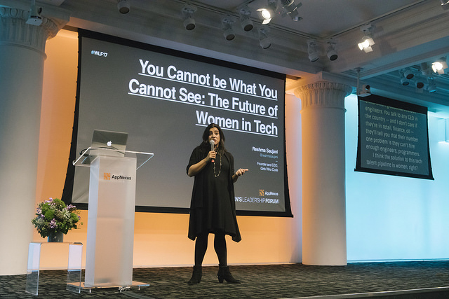 Reshma Saujani Girls Who Code Founder Appnexus Women's Leadership Forum