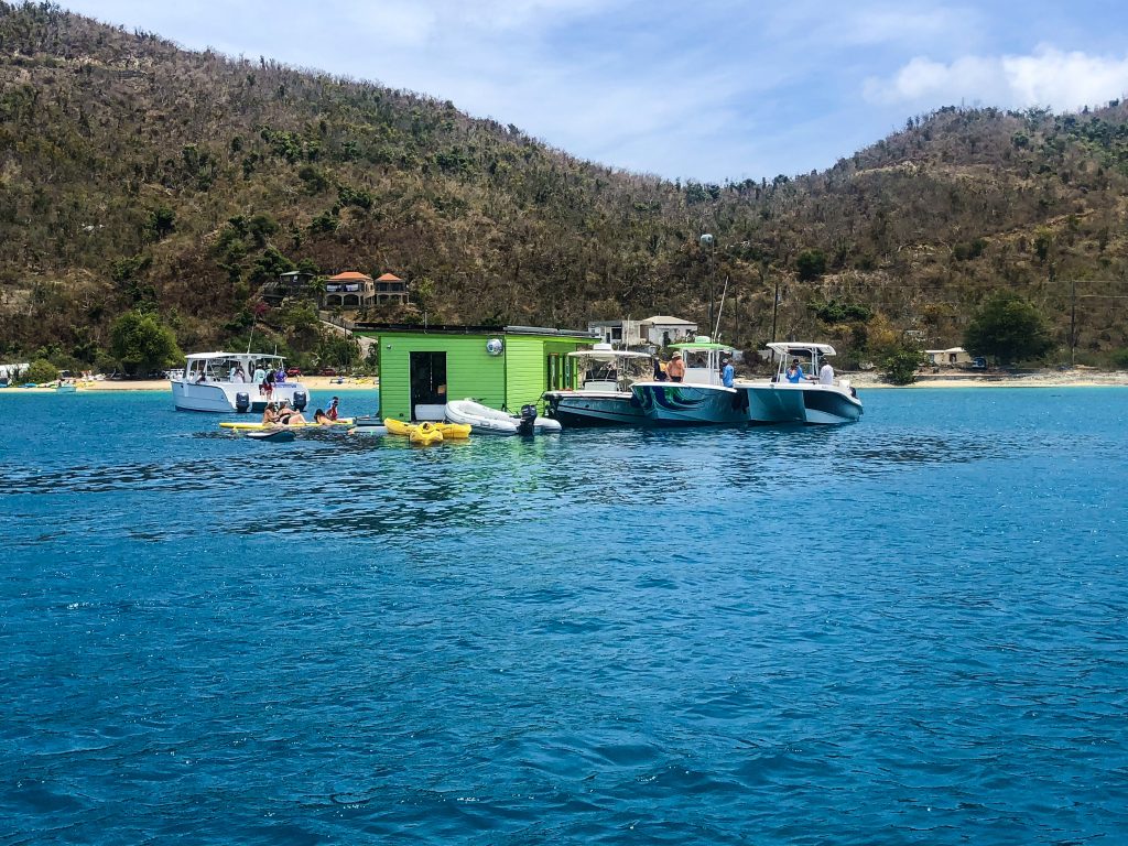 LIMEOUT US VIRGIN ISLANDS FLOATING RESTAURANT