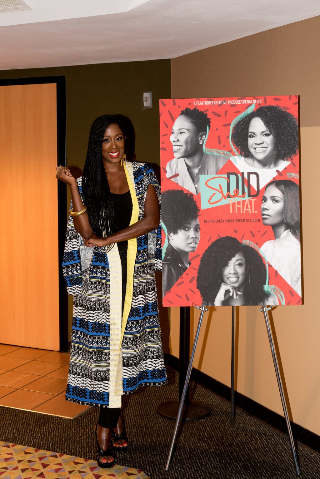 Renae Bluitt at She Did That Screening