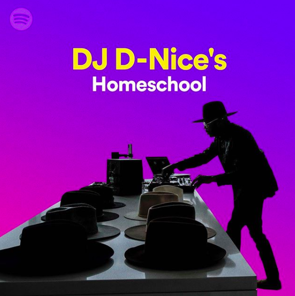 DJ d-Nice, Club Quarantine, Michelle Obama, Dance, Homeschooled