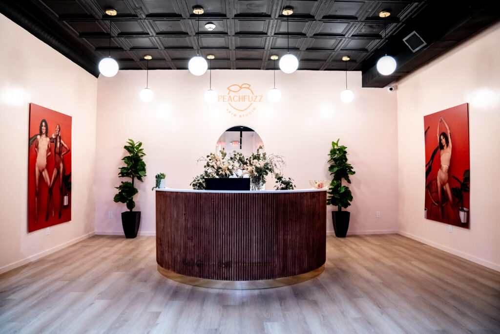 Peach Fuzz Skin Studio in New York