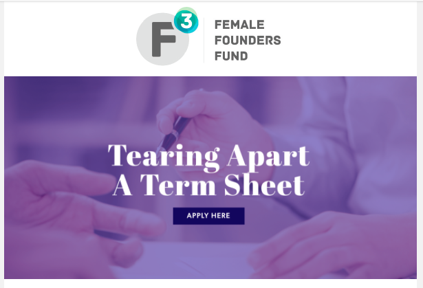 Expert Office Hours for Female Founders: How to Tear Apart A Term Sheet