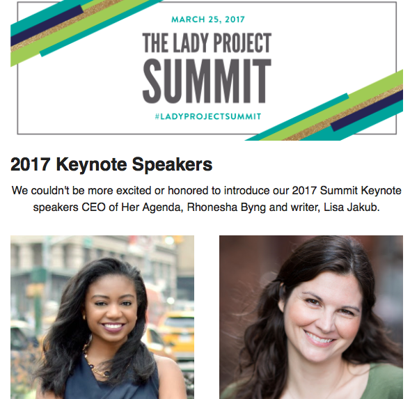 Lady Project Summit 2017