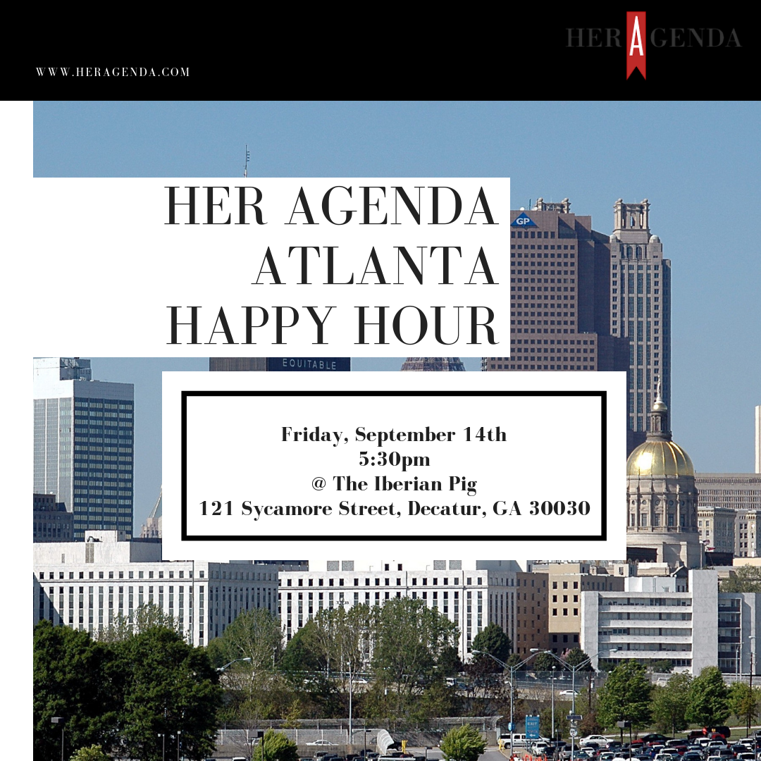 Atlanta Happy Hour Flyer