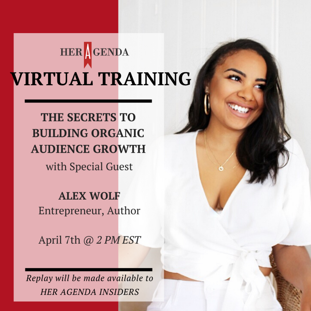 ALEX WOLF The Secrets To Building Organic Audience Growth”